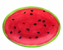 Glass Watermelon Platter
