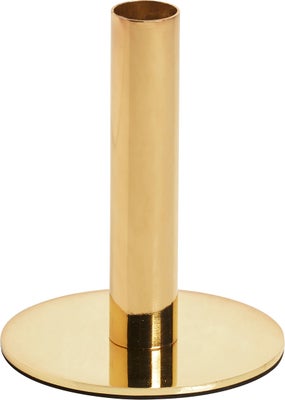 Gold Metal Candle Holder